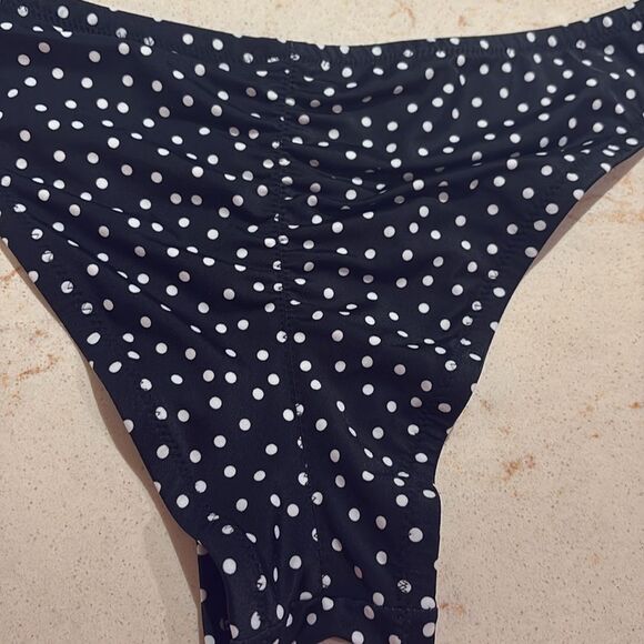 Victoria’s Secret cheeky polka dot bikini bottoms SZ large - Picture 5 of 5
